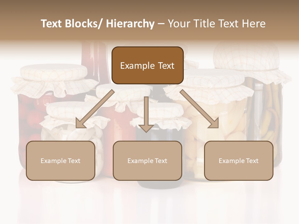 Conserve Organic Container PowerPoint Template