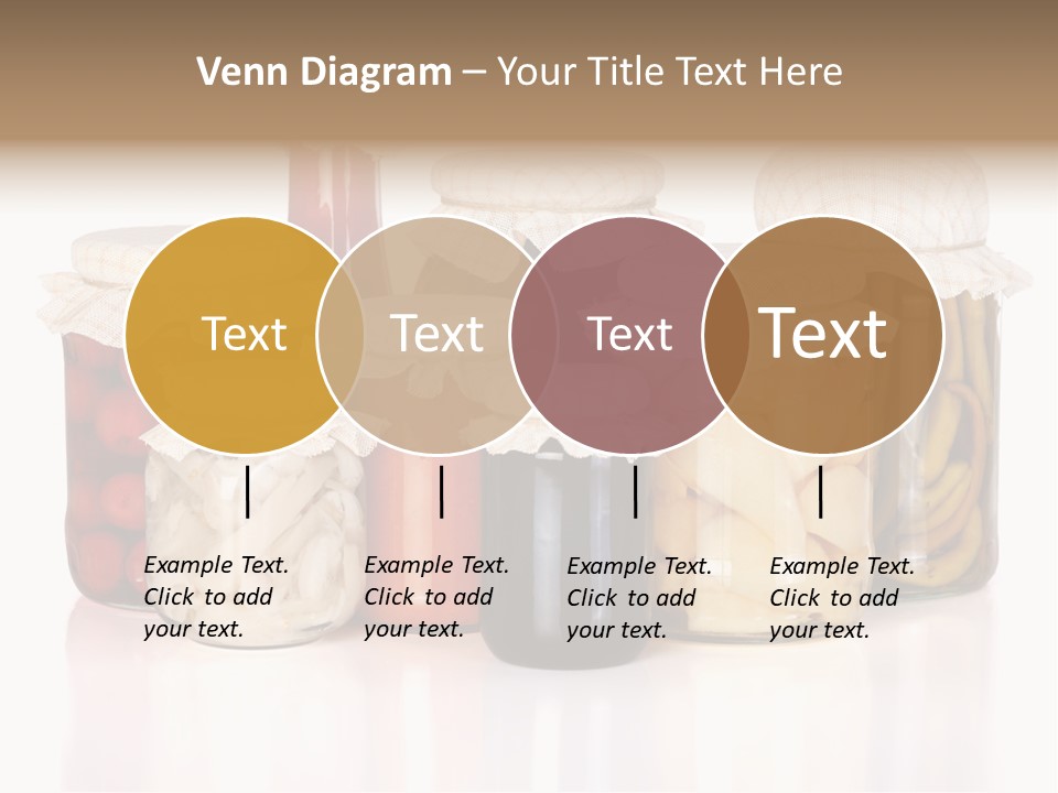 Conserve Organic Container PowerPoint Template