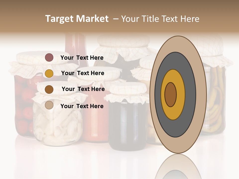 Conserve Organic Container PowerPoint Template