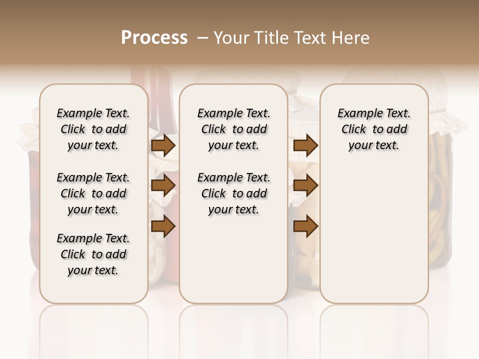 Conserve Organic Container PowerPoint Template