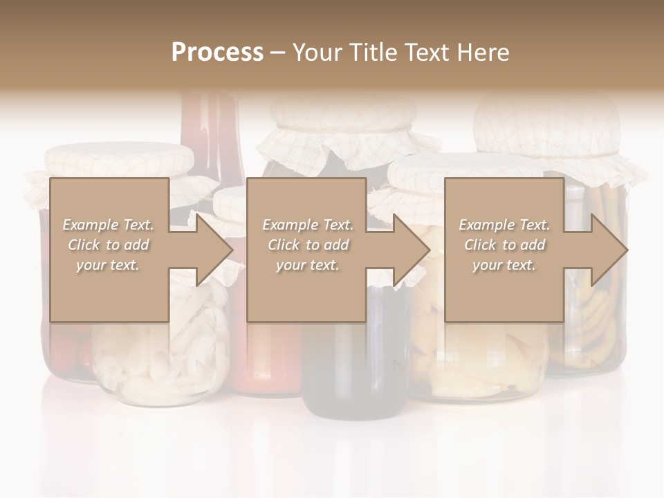 Conserve Organic Container PowerPoint Template