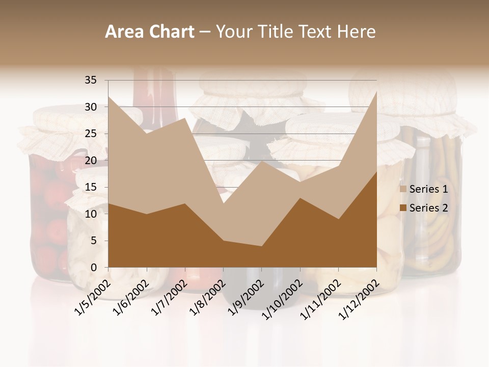 Conserve Organic Container PowerPoint Template
