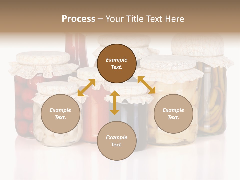 Conserve Organic Container PowerPoint Template