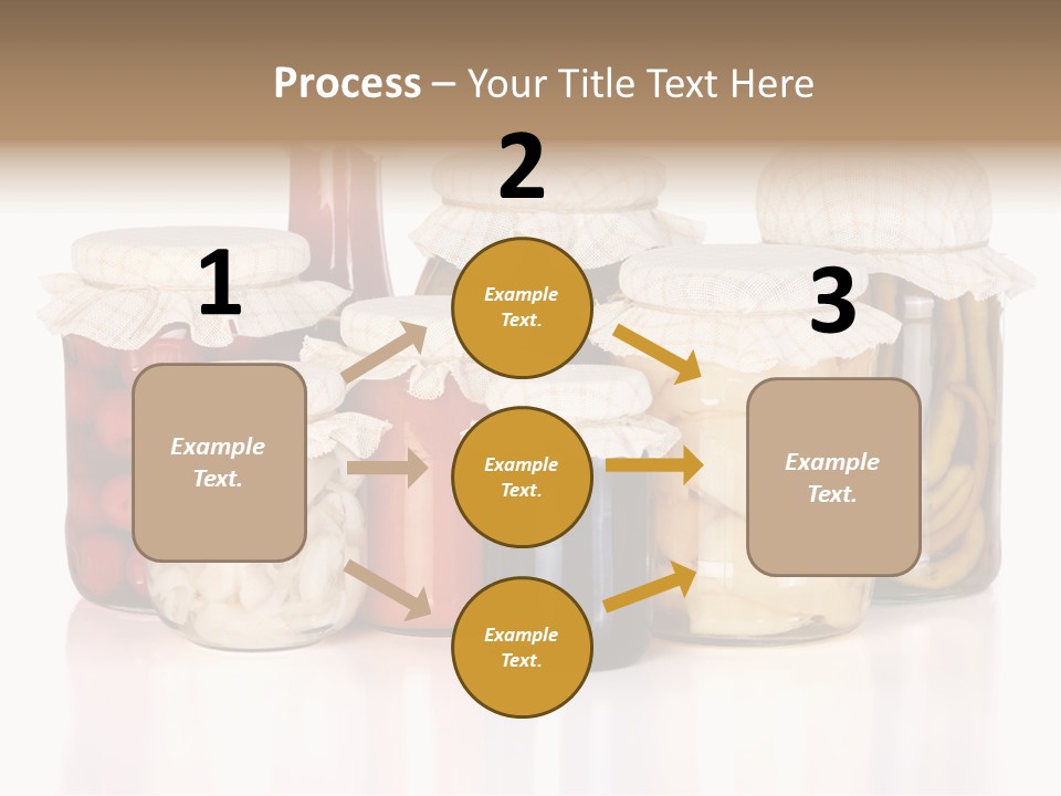 Conserve Organic Container PowerPoint Template