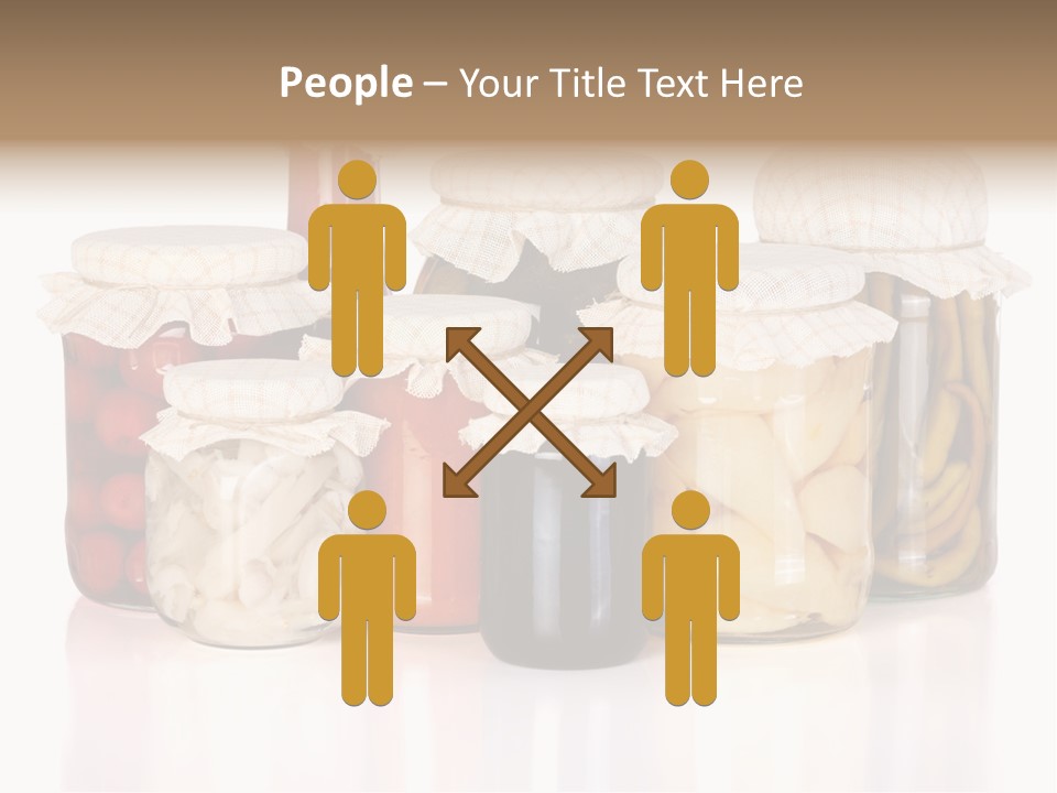 Conserve Organic Container PowerPoint Template