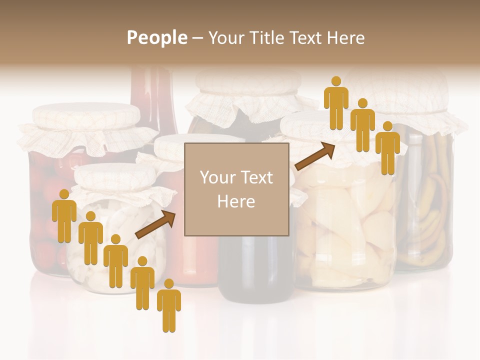 Conserve Organic Container PowerPoint Template
