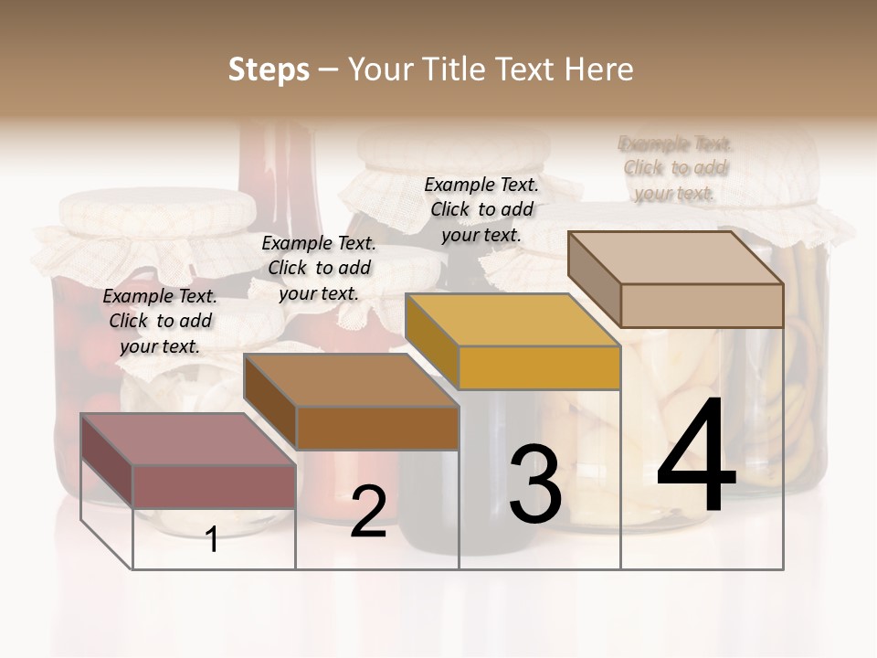 Conserve Organic Container PowerPoint Template