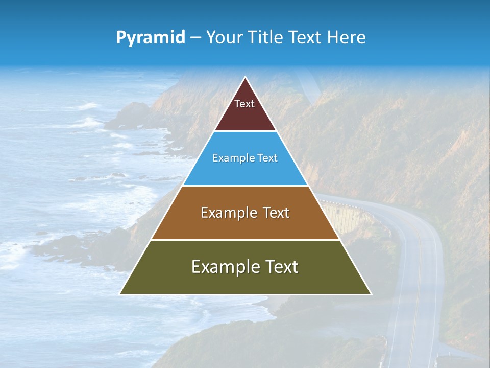 Big Sur Tourism Highway One PowerPoint Template