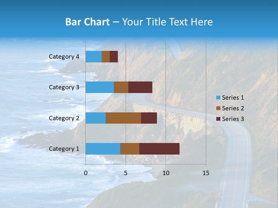Big Sur Tourism Highway One PowerPoint Template
