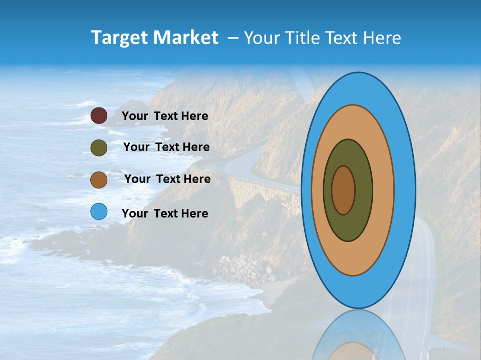 Big Sur Tourism Highway One PowerPoint Template