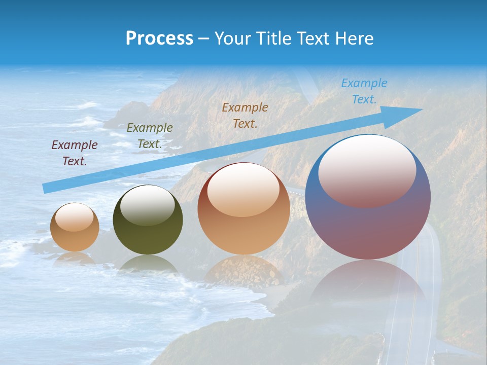 Big Sur Tourism Highway One PowerPoint Template