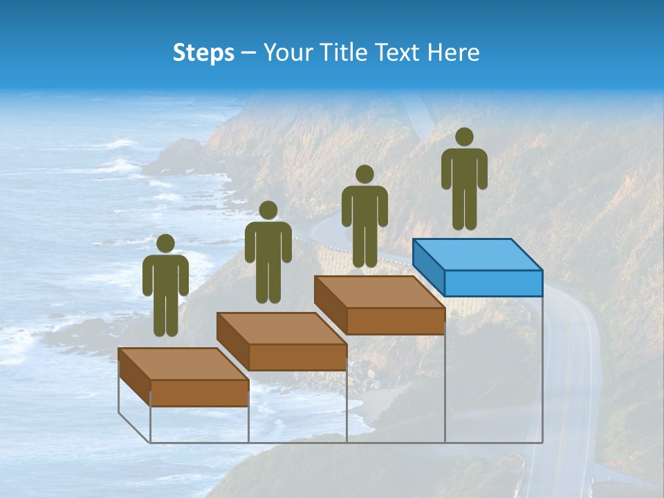 Big Sur Tourism Highway One PowerPoint Template