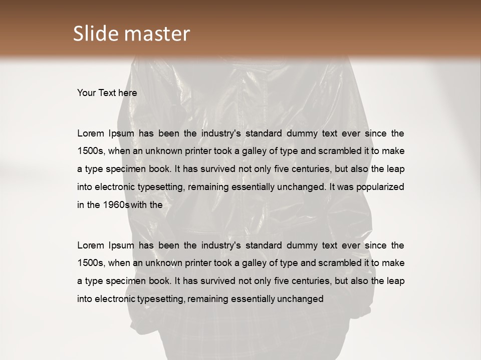 Designer Young Dress Code PowerPoint Template