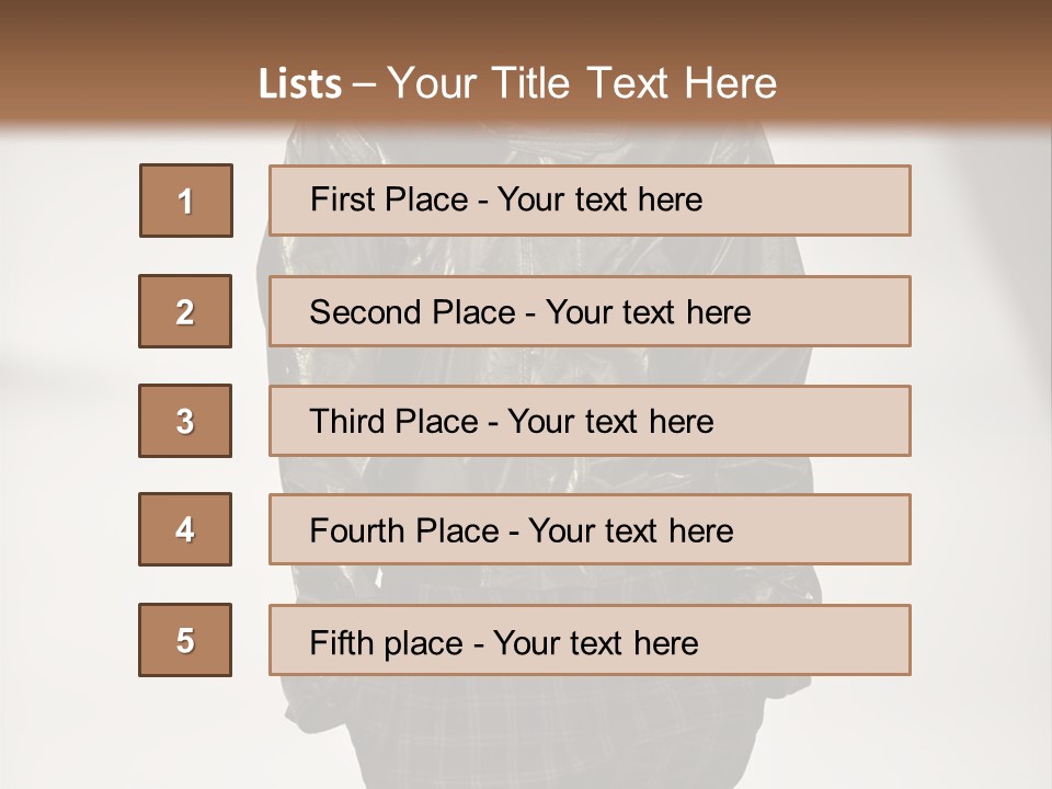 Designer Young Dress Code PowerPoint Template