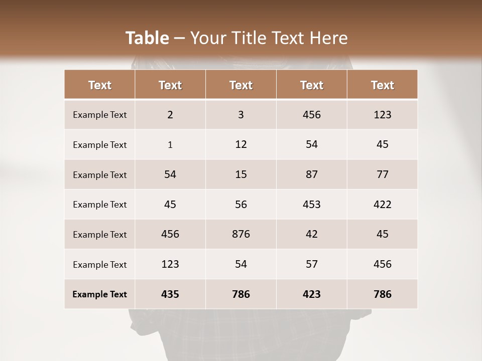 Designer Young Dress Code PowerPoint Template