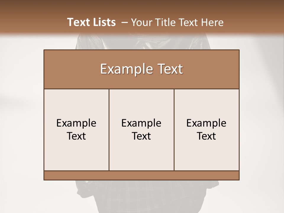 Designer Young Dress Code PowerPoint Template