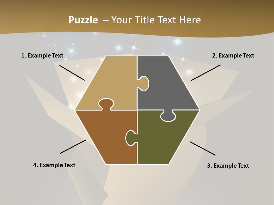 Power Open Box Light Effect PowerPoint Template