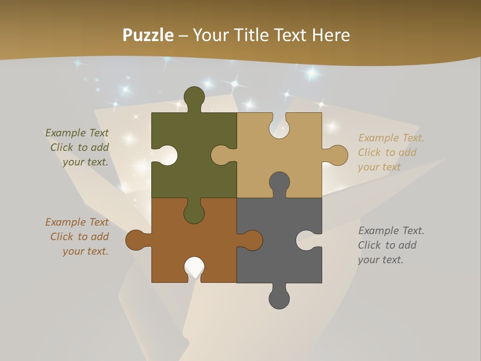 Power Open Box Light Effect PowerPoint Template