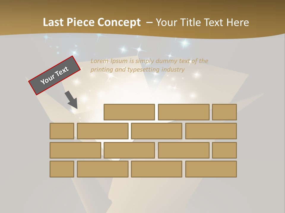 Power Open Box Light Effect PowerPoint Template