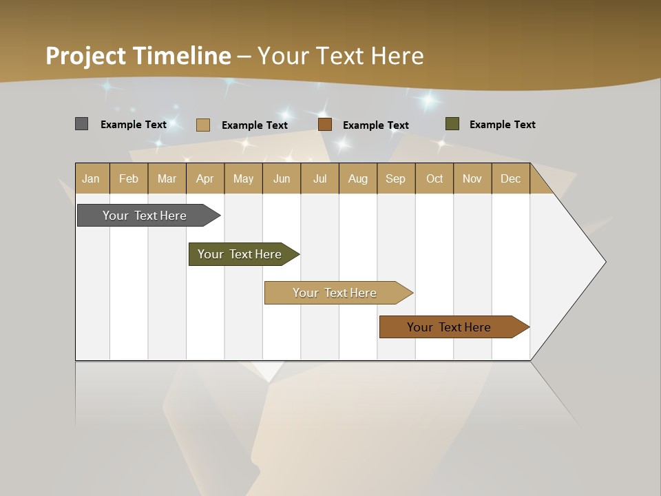 Power Open Box Light Effect PowerPoint Template