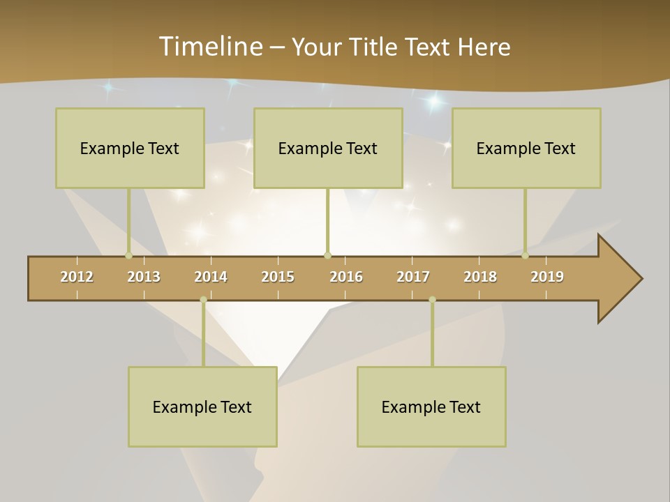 Power Open Box Light Effect PowerPoint Template