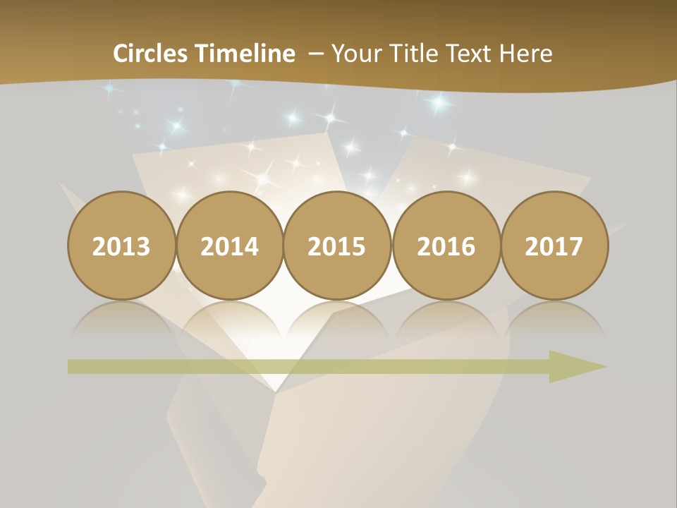 Power Open Box Light Effect PowerPoint Template