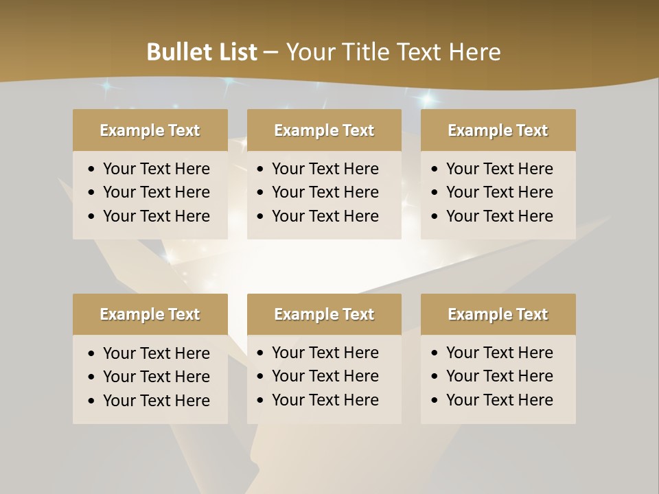 Power Open Box Light Effect PowerPoint Template