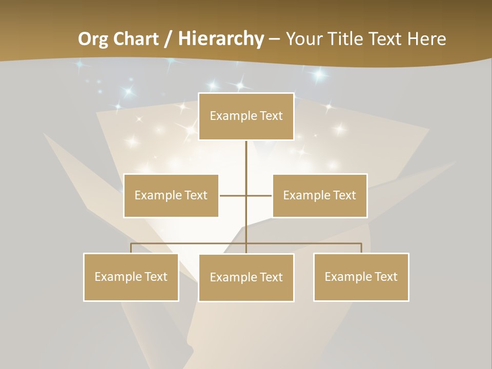 Power Open Box Light Effect PowerPoint Template
