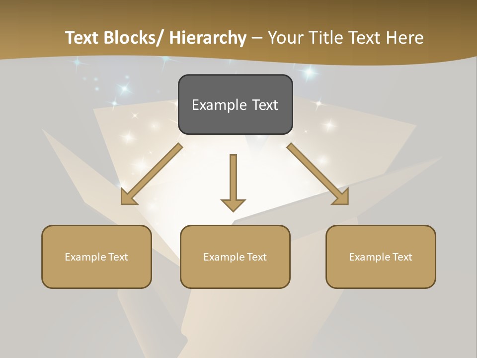 Power Open Box Light Effect PowerPoint Template