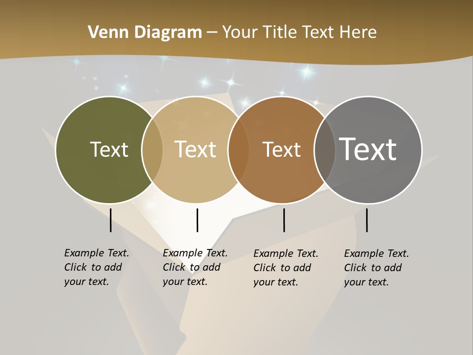 Power Open Box Light Effect PowerPoint Template