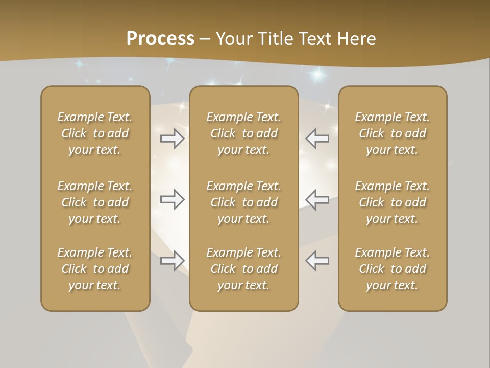 Power Open Box Light Effect PowerPoint Template
