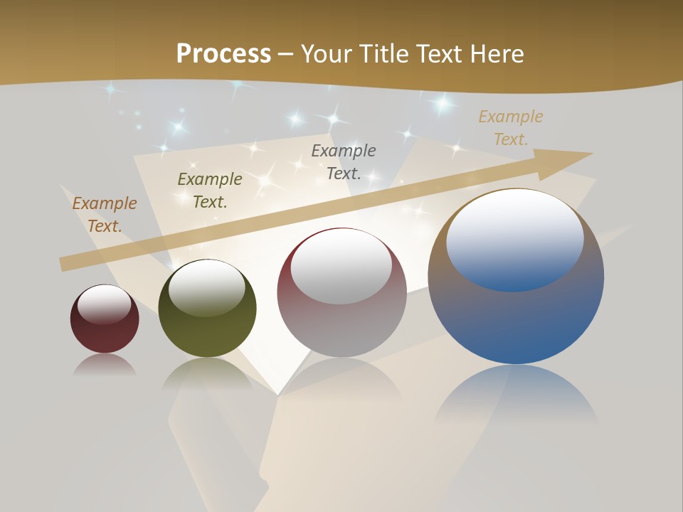 Power Open Box Light Effect PowerPoint Template