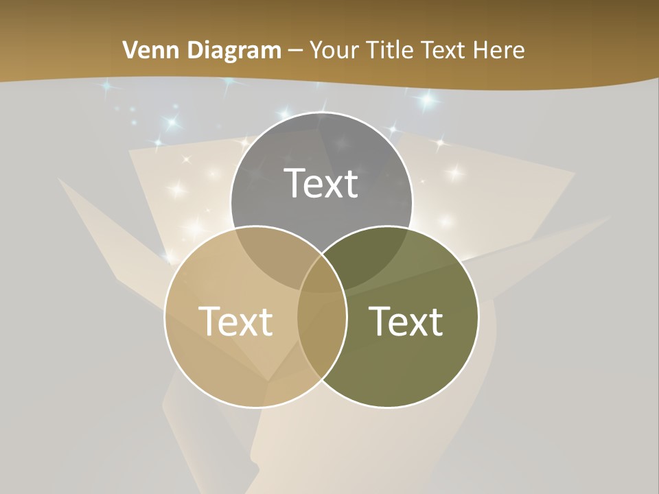 Power Open Box Light Effect PowerPoint Template