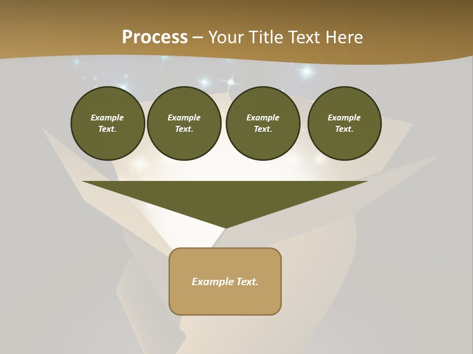 Power Open Box Light Effect PowerPoint Template