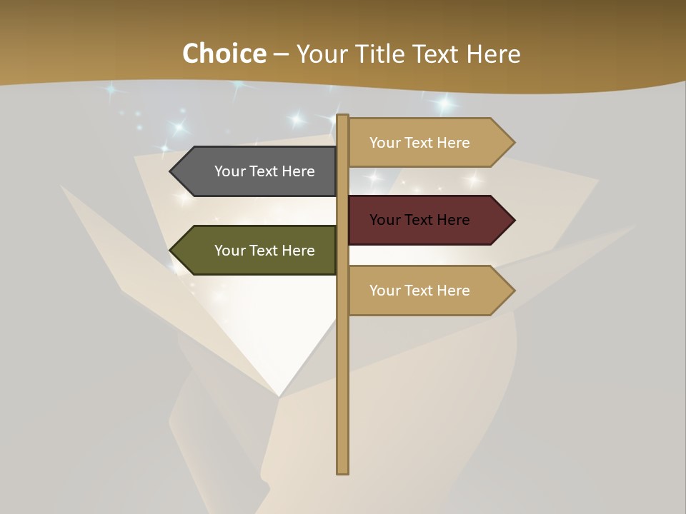 Power Open Box Light Effect PowerPoint Template
