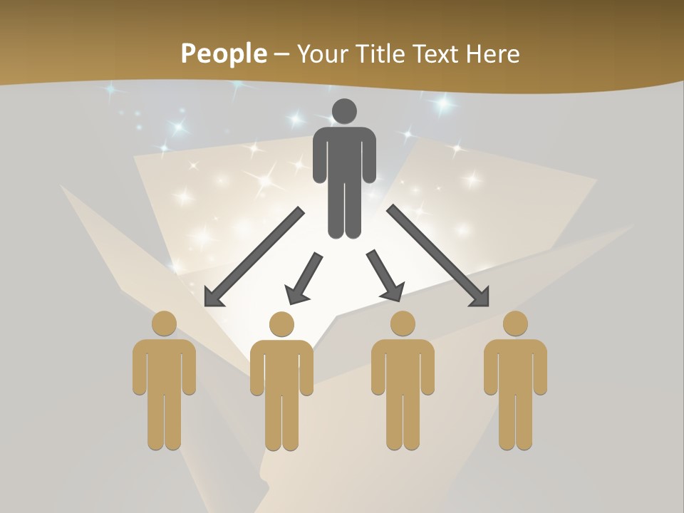 Power Open Box Light Effect PowerPoint Template