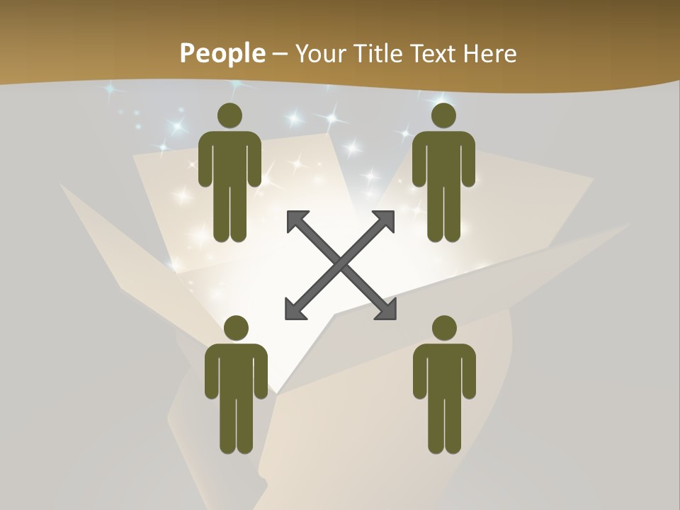 Power Open Box Light Effect PowerPoint Template
