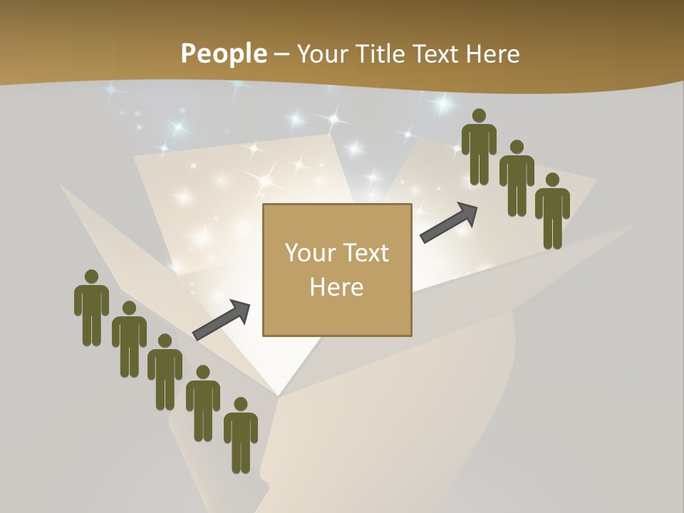 Power Open Box Light Effect PowerPoint Template