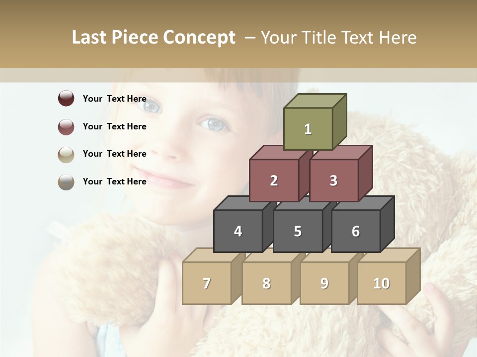 Security Pretty Childhood PowerPoint Template
