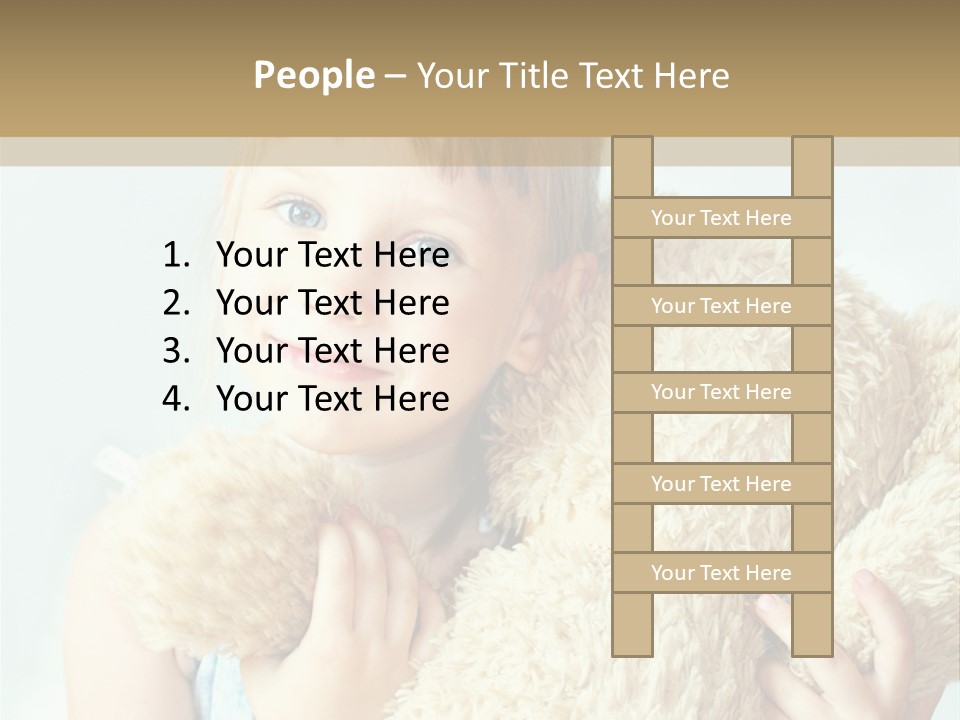 Security Pretty Childhood PowerPoint Template