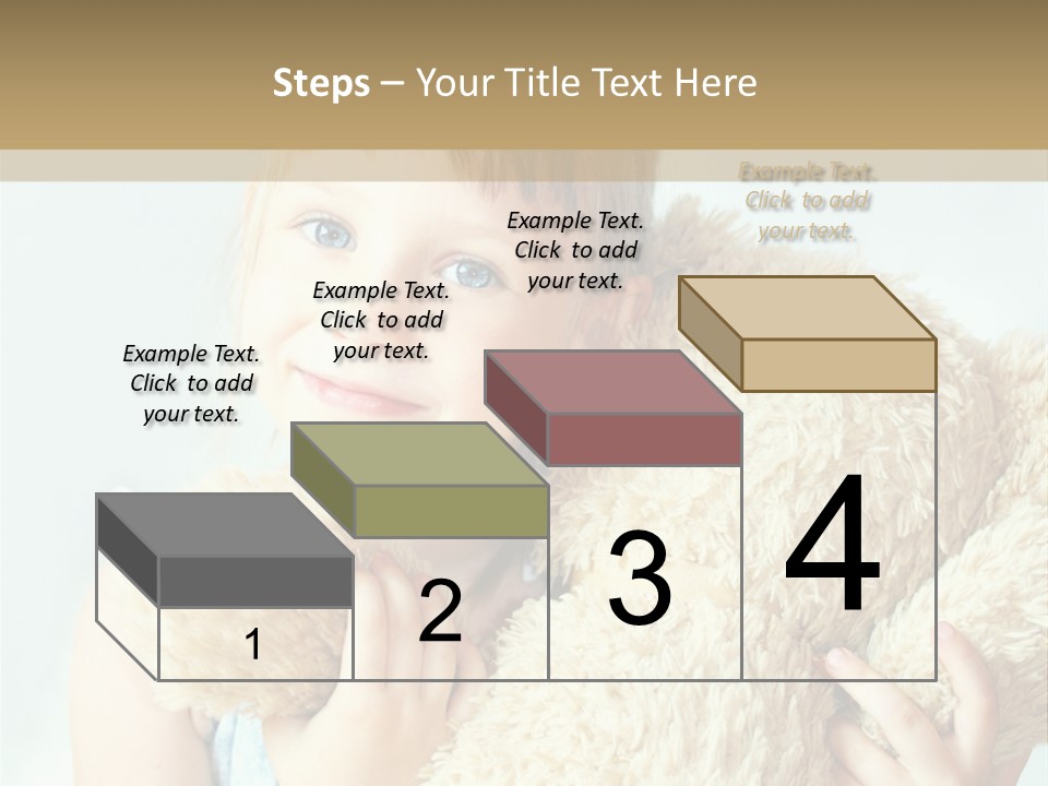 Security Pretty Childhood PowerPoint Template