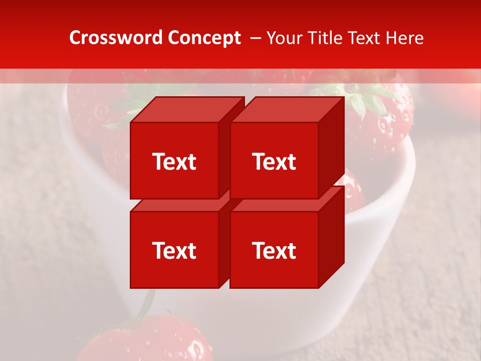 Breakfast Antioxidant Ripe PowerPoint Template