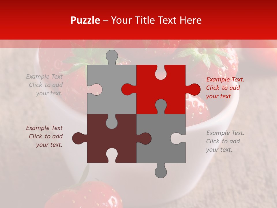 Breakfast Antioxidant Ripe PowerPoint Template