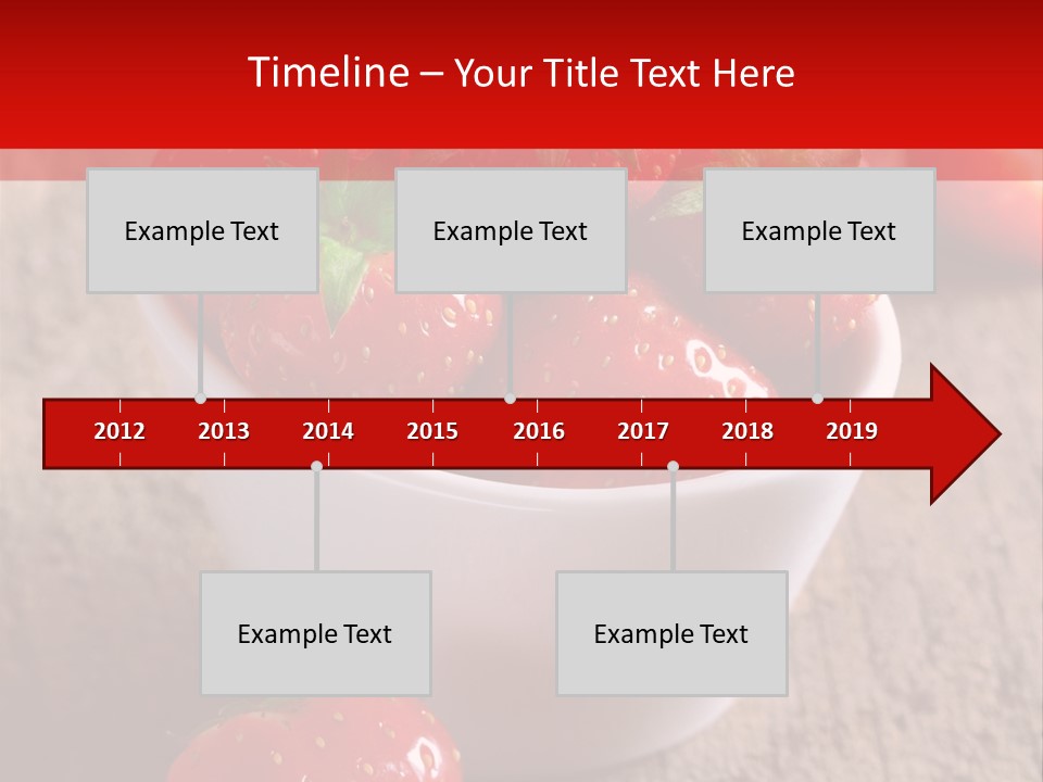 Breakfast Antioxidant Ripe PowerPoint Template