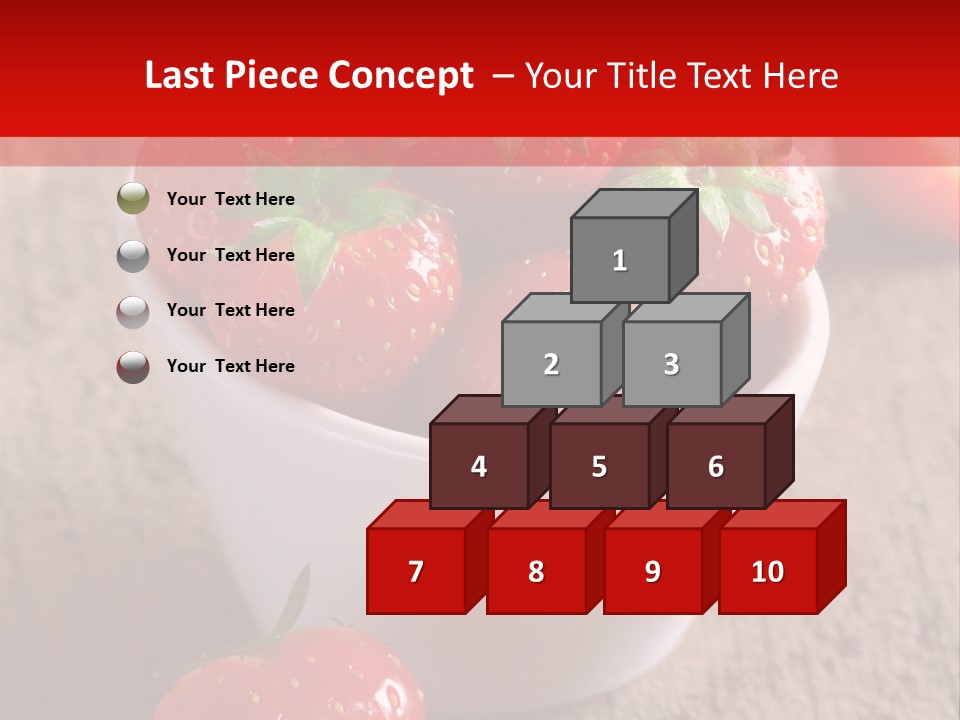 Breakfast Antioxidant Ripe PowerPoint Template
