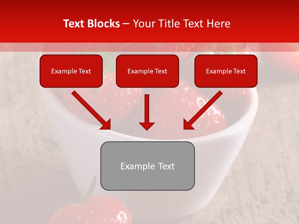 Breakfast Antioxidant Ripe PowerPoint Template