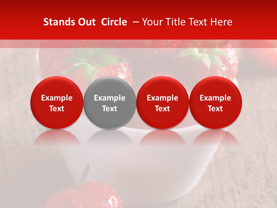 Breakfast Antioxidant Ripe PowerPoint Template