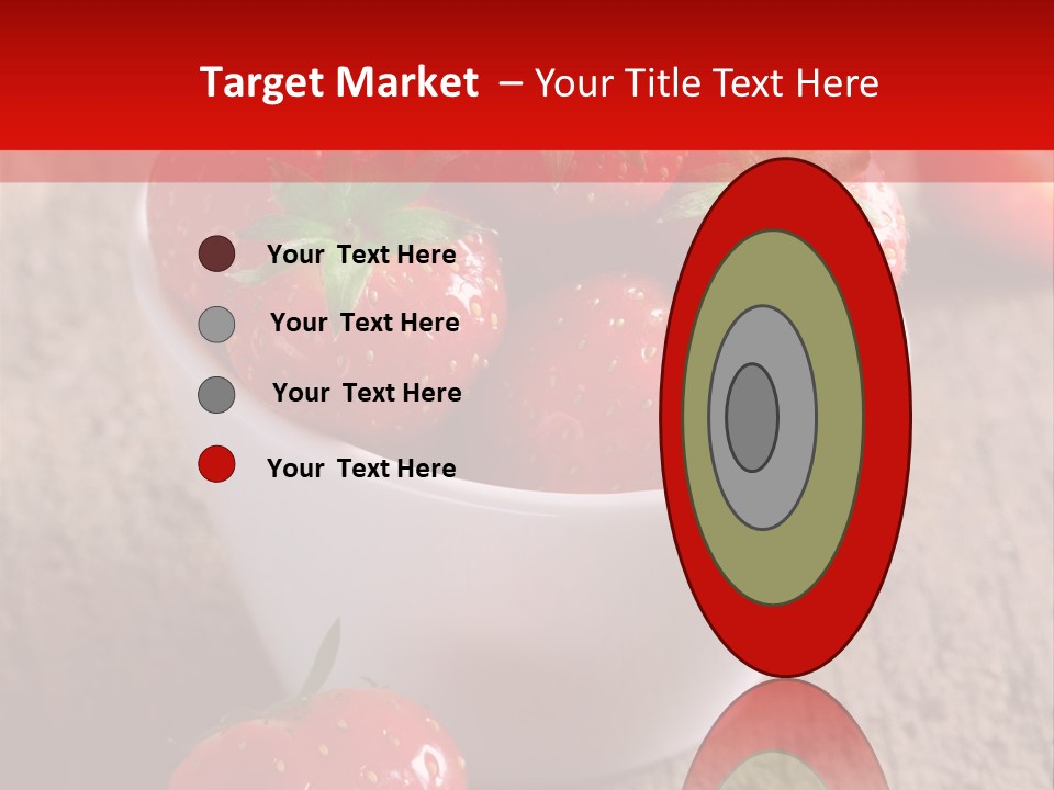 Breakfast Antioxidant Ripe PowerPoint Template