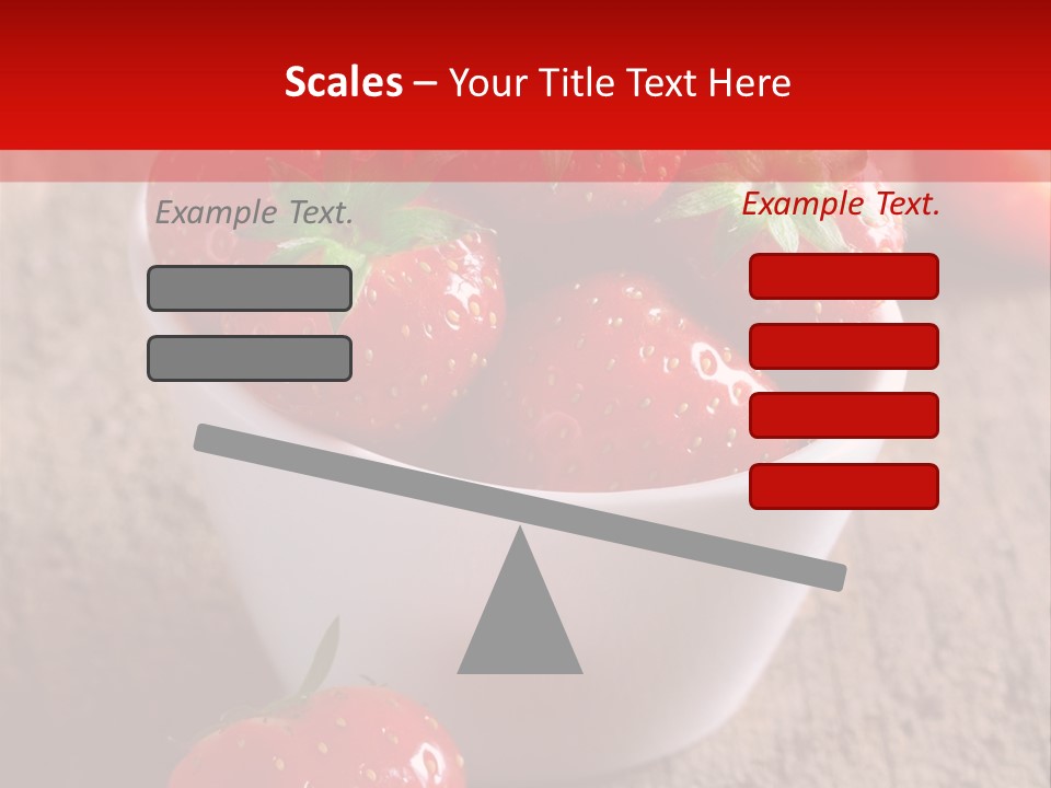 Breakfast Antioxidant Ripe PowerPoint Template