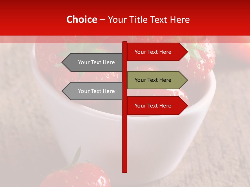 Breakfast Antioxidant Ripe PowerPoint Template